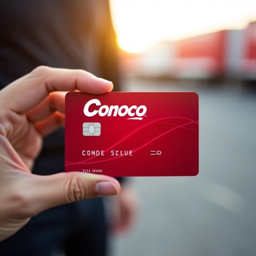 conoco business gas card